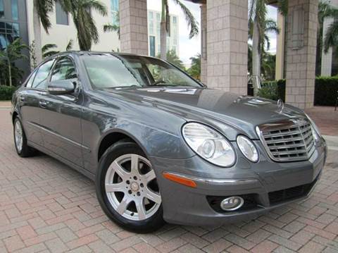 2008 Mercedes-Benz E-Class for sale at City Imports LLC in West Palm Beach FL