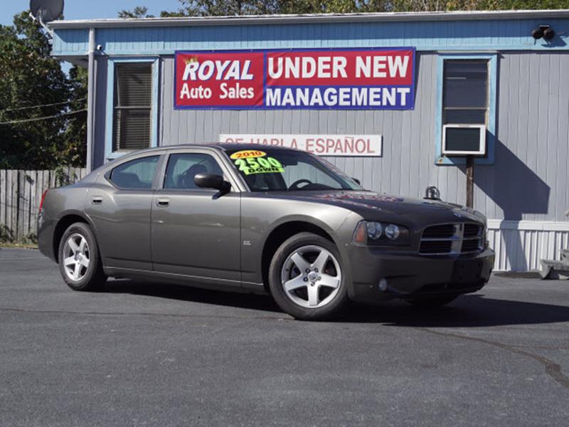 2010 Dodge Charger Sxt 4dr Sedan In Concord Nc Royal Auto