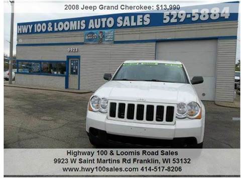 2008 Jeep Grand Cherokee for sale at Highway 100 & Loomis Road Sales in Franklin WI