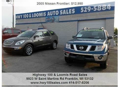 2005 Nissan Frontier for sale at Highway 100 & Loomis Road Sales in Franklin WI