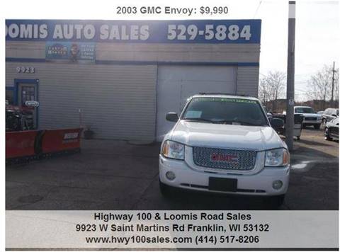 2003 GMC Envoy for sale at Highway 100 & Loomis Road Sales in Franklin WI