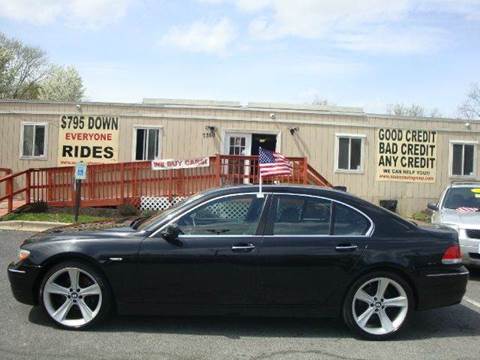 2007 BMW 7 Series for sale at Source Auto Group in Lanham MD