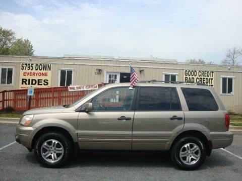 2004 Honda Pilot for sale at Source Auto Group in Lanham MD