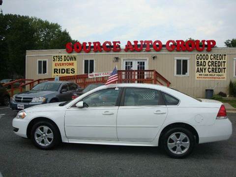 2010 Chevrolet Impala for sale at Source Auto Group in Lanham MD