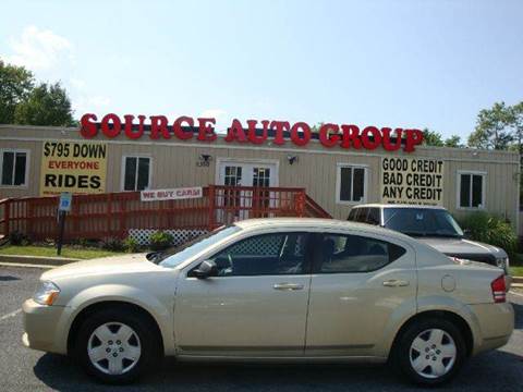 2010 Dodge Avenger for sale at Source Auto Group in Lanham MD