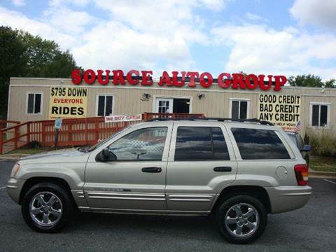 2004 Jeep Grand Cherokee for sale at Source Auto Group in Lanham MD