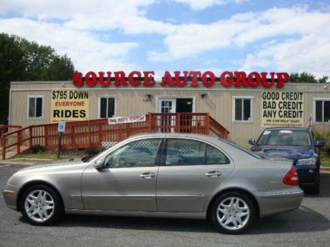 2004 Mercedes-Benz E-Class for sale at Source Auto Group in Lanham MD