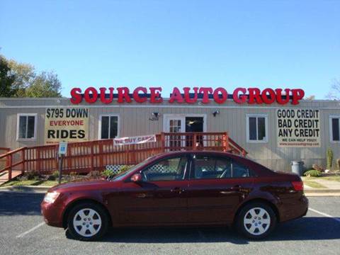 2009 Hyundai Sonata for sale at Source Auto Group in Lanham MD