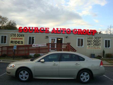 2009 Chevrolet Impala for sale at Source Auto Group in Lanham MD