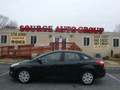 2012 Ford Focus for sale at Source Auto Group in Lanham MD