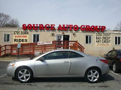 2007 Pontiac G6 for sale at Source Auto Group in Lanham MD