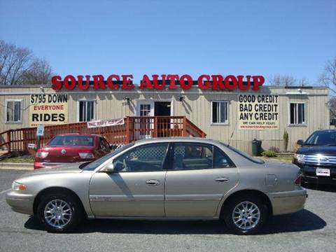 2001 Buick Century for sale at Source Auto Group in Lanham MD