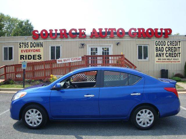 2013 Nissan Versa for sale at Source Auto Group in Lanham MD