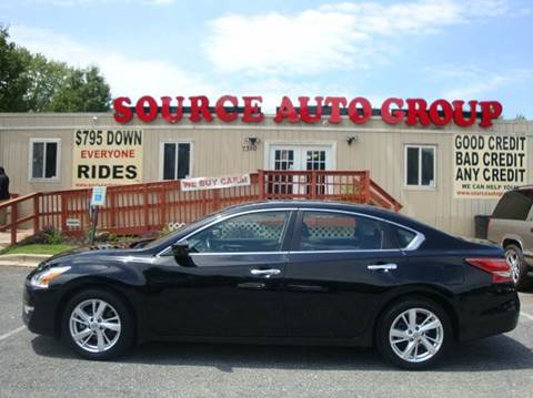 2013 Nissan Altima for sale at Source Auto Group in Lanham MD