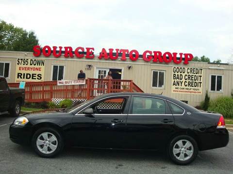 2008 Chevrolet Impala for sale at Source Auto Group in Lanham MD