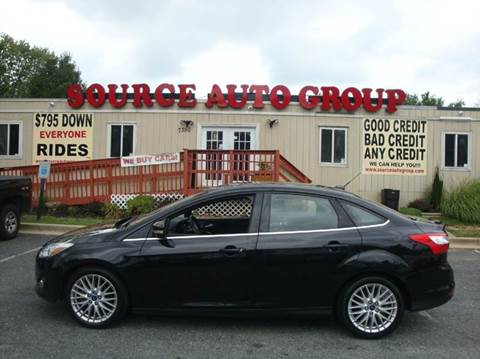 2012 Ford Focus for sale at Source Auto Group in Lanham MD