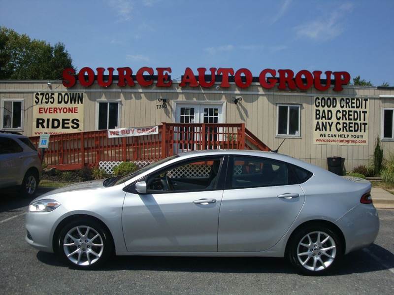 2013 Dodge Dart for sale at Source Auto Group in Lanham MD