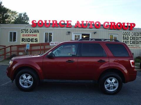 2012 Ford Escape for sale at Source Auto Group in Lanham MD