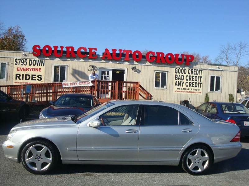 2004 Mercedes-Benz S-Class for sale at Source Auto Group in Lanham MD