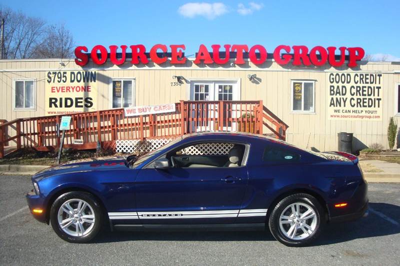 2012 Ford Mustang for sale at Source Auto Group in Lanham MD