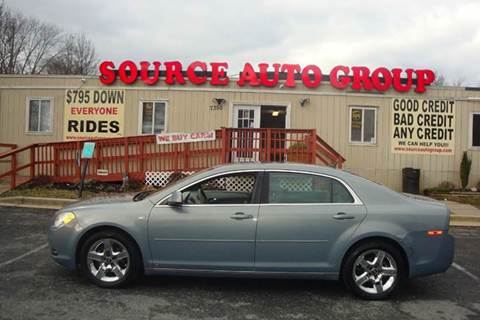 2008 Chevrolet Malibu for sale at Source Auto Group in Lanham MD