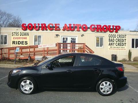 2013 Mazda MAZDA3 for sale at Source Auto Group in Lanham MD