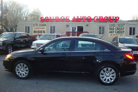 2014 Chrysler 200 for sale at Source Auto Group in Lanham MD
