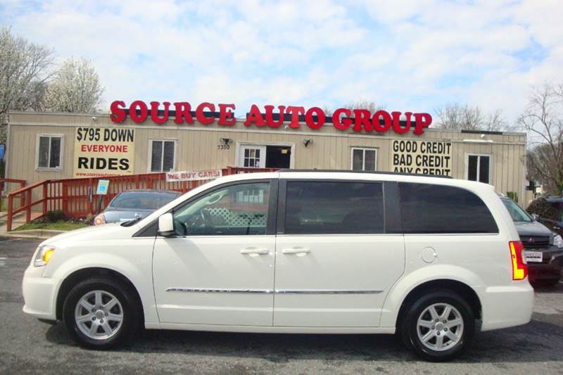 2012 Chrysler Town and Country for sale at Source Auto Group in Lanham MD