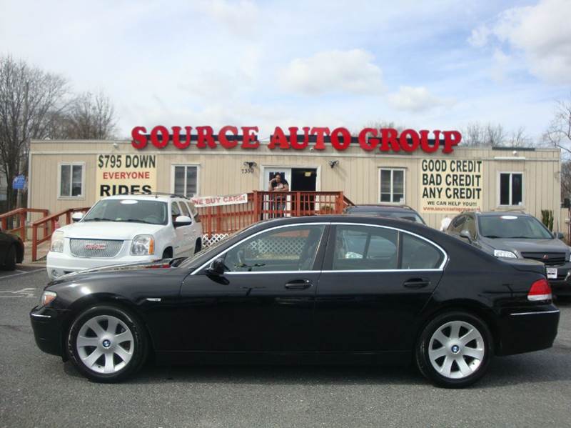 2008 BMW 7 Series for sale at Source Auto Group in Lanham MD