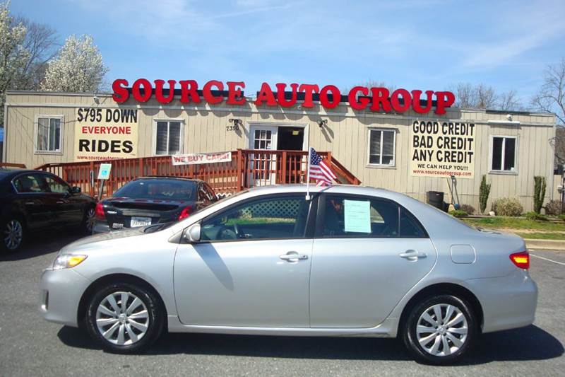 2012 Toyota Corolla for sale at Source Auto Group in Lanham MD