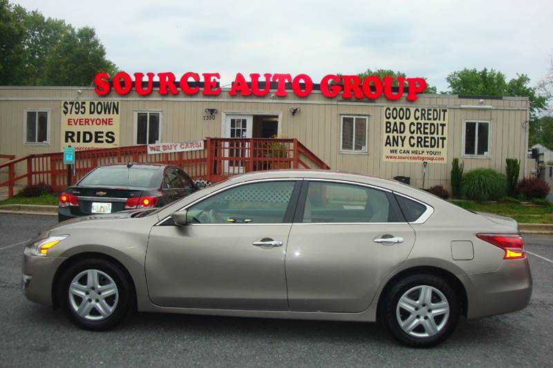 2013 Nissan Altima for sale at Source Auto Group in Lanham MD
