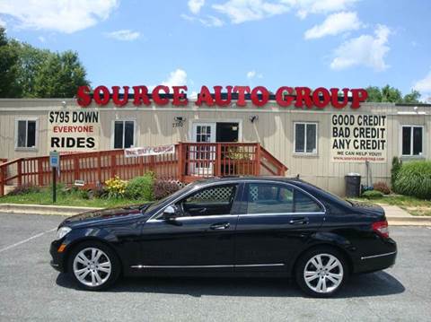 2008 Mercedes-Benz C-Class for sale at Source Auto Group in Lanham MD
