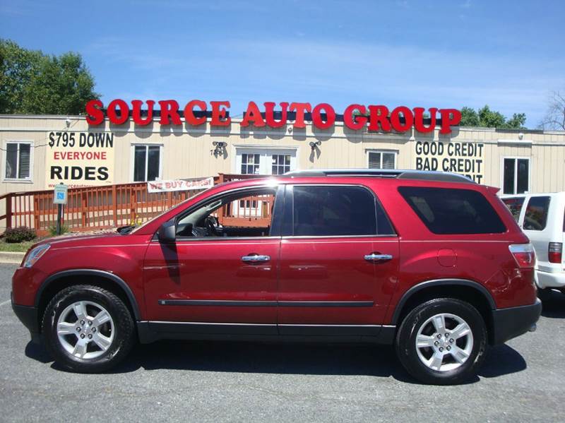 2009 GMC Acadia for sale at Source Auto Group in Lanham MD
