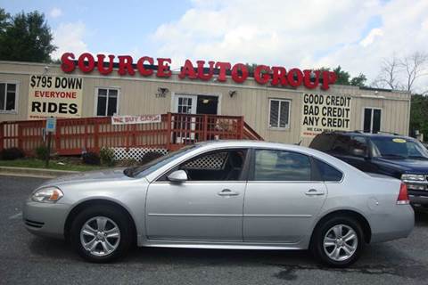 2012 Chevrolet Impala for sale at Source Auto Group in Lanham MD