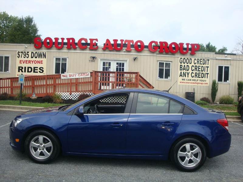2012 Chevrolet Cruze for sale at Source Auto Group in Lanham MD