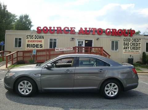 2011 Ford Taurus for sale at Source Auto Group in Lanham MD