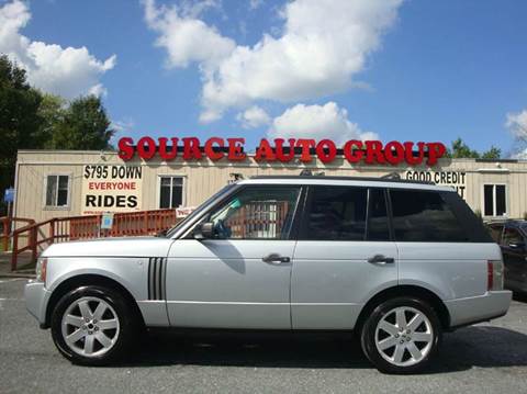 2007 Land Rover Range Rover for sale at Source Auto Group in Lanham MD