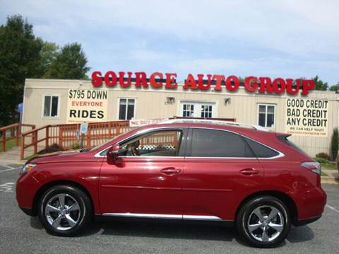 2010 Lexus RX 350 for sale at Source Auto Group in Lanham MD
