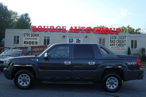 2003 Chevrolet Avalanche for sale at Source Auto Group in Lanham MD