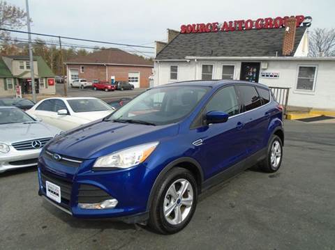2016 Ford Escape for sale at Source Auto Group in Lanham MD