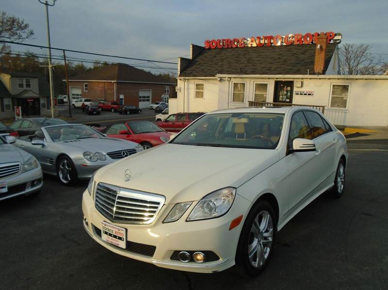 2011 Mercedes-Benz E-Class for sale at Source Auto Group in Lanham MD