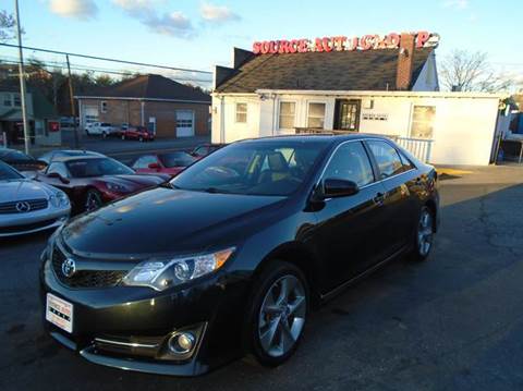 2013 Toyota Camry for sale at Source Auto Group in Lanham MD