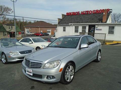 2009 Mercedes-Benz C-Class for sale at Source Auto Group in Lanham MD