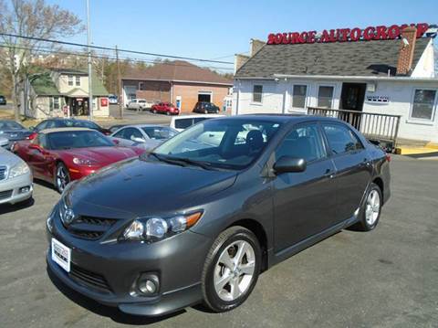 2012 Toyota Corolla for sale at Source Auto Group in Lanham MD