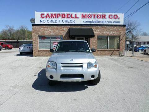 2003 Nissan Frontier for sale at CAMPBELL MOTOR CO - 107 West Division St in Arlington TX