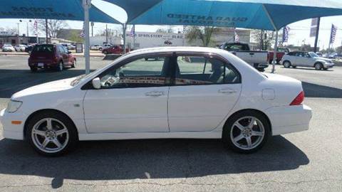 2003 Mitsubishi Lancer for sale at CAMPBELL MOTOR CO - 107 West Division St in Arlington TX