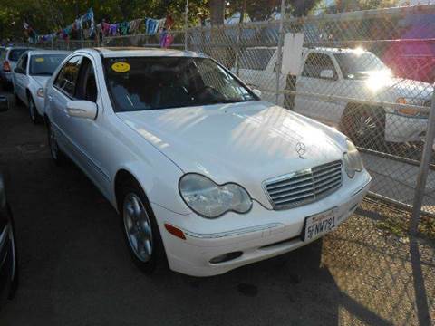 2002 Mercedes-Benz C-Class for sale at Crow`s Auto Sales in San Jose CA