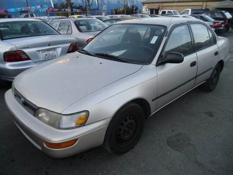 1994 Toyota Corolla for sale at Crow`s Auto Sales in San Jose CA