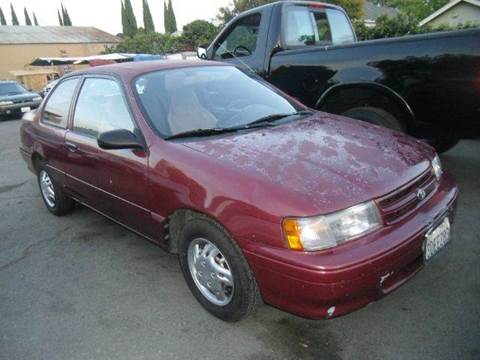 1993 Toyota Tercel for sale at Crow`s Auto Sales in San Jose CA