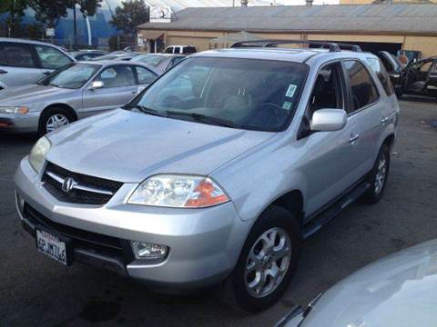 2002 Acura MDX for sale at Crow`s Auto Sales in San Jose CA